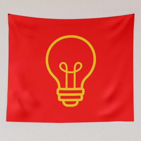 Item preview, LIGHTBULB (#FF0000) designed and sold by Marlon Oseguera.