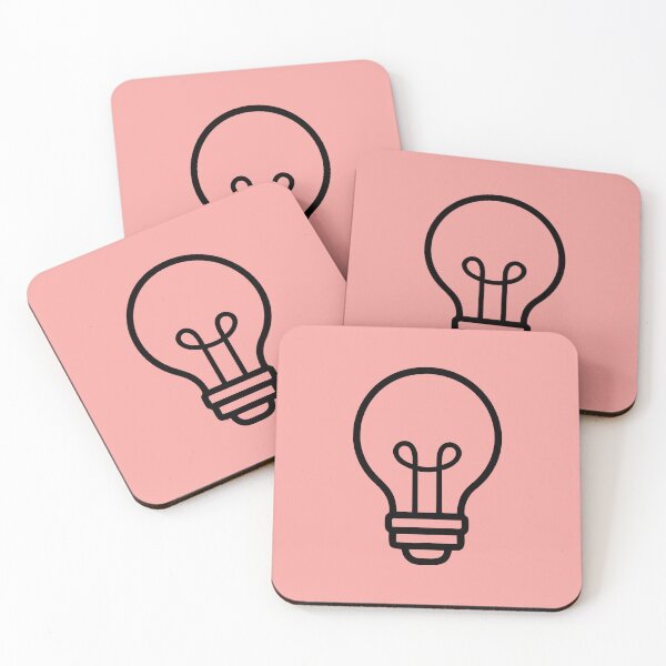 Item preview, LIGHTBULB (#F7A4A0) designed and sold by Marlon Oseguera.