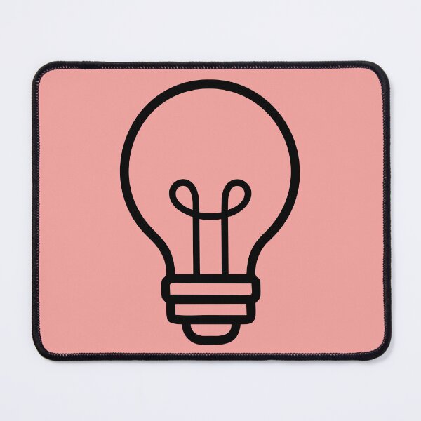 Item preview, LIGHTBULB (#F7A4A0) designed and sold by Marlon Oseguera.