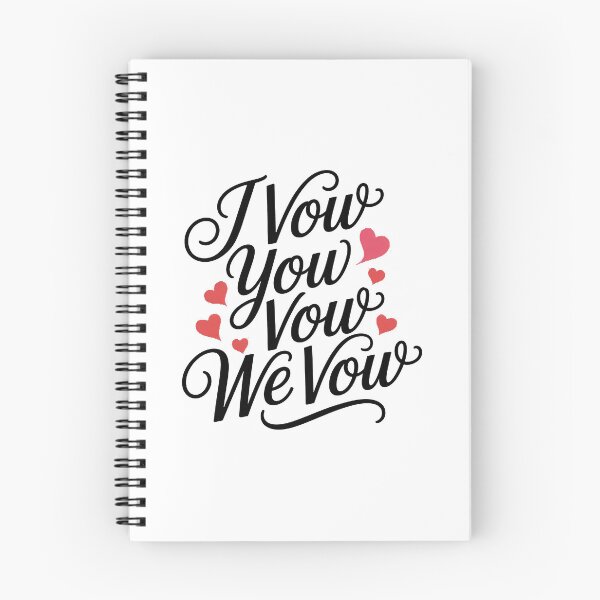 Item preview, I Vow You Vow We Vow – Dark Romance Aesthetic designed and sold by Love Between Pages.