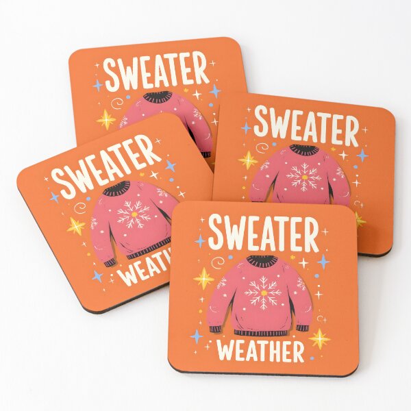Item preview, Sweater Weather 4 – Cozy Typography designed and sold by nhk999.