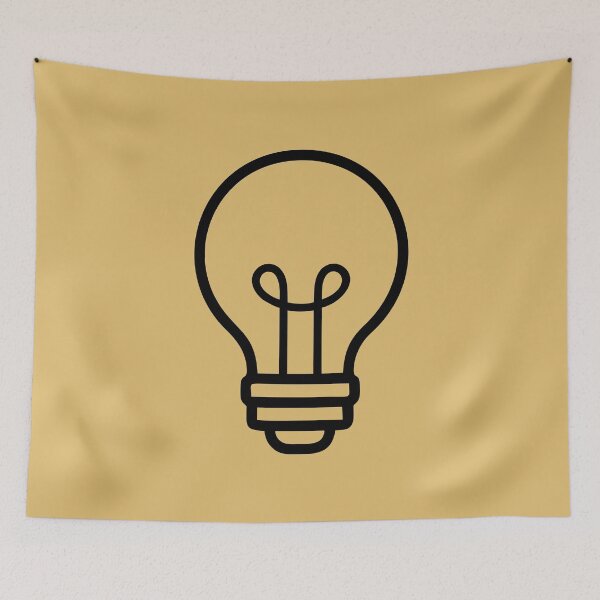 Item preview, LIGHTBULB (#DFBC6F) designed and sold by Marlon Oseguera.