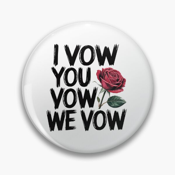 Item preview, I Vow You Vow We Vow – Dark Romance Aesthetic designed and sold by Love Between Pages.