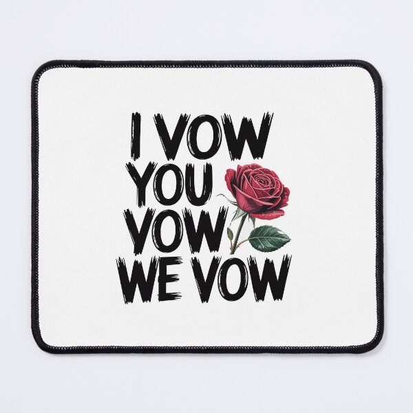 Item preview, I Vow You Vow We Vow – Dark Romance Aesthetic designed and sold by Love Between Pages.