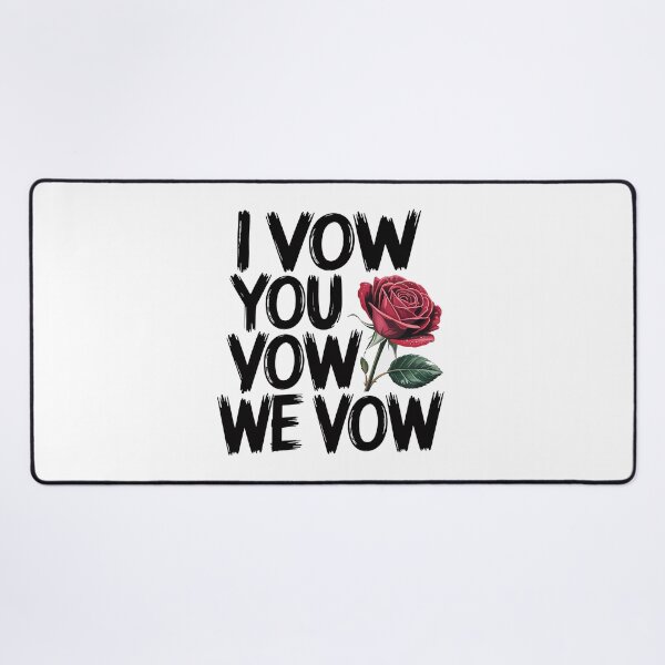 Item preview, I Vow You Vow We Vow – Dark Romance Aesthetic designed and sold by Love Between Pages.