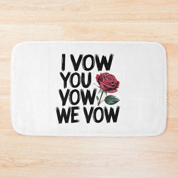 Item preview, I Vow You Vow We Vow – Dark Romance Aesthetic designed and sold by Love Between Pages.