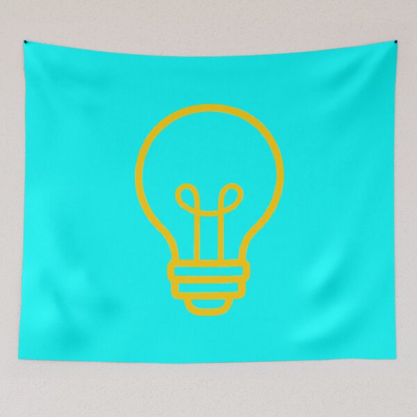 Item preview, LIGHTBULB (#00FFFF) designed and sold by Marlon Oseguera.
