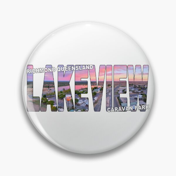 Item preview, Richmond Queensland LAKEVIEW Caravan Park - Sunset Glow designed and sold by Adam Gormley.