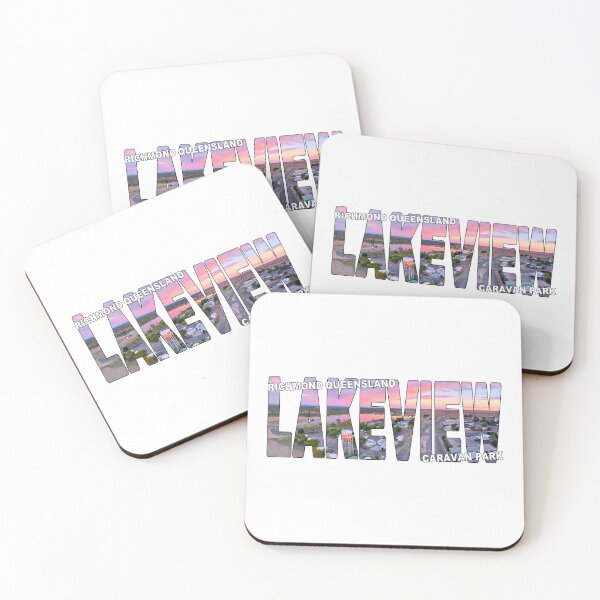 Item preview, Richmond Queensland LAKEVIEW Caravan Park - Sunset Glow designed and sold by Adam Gormley.