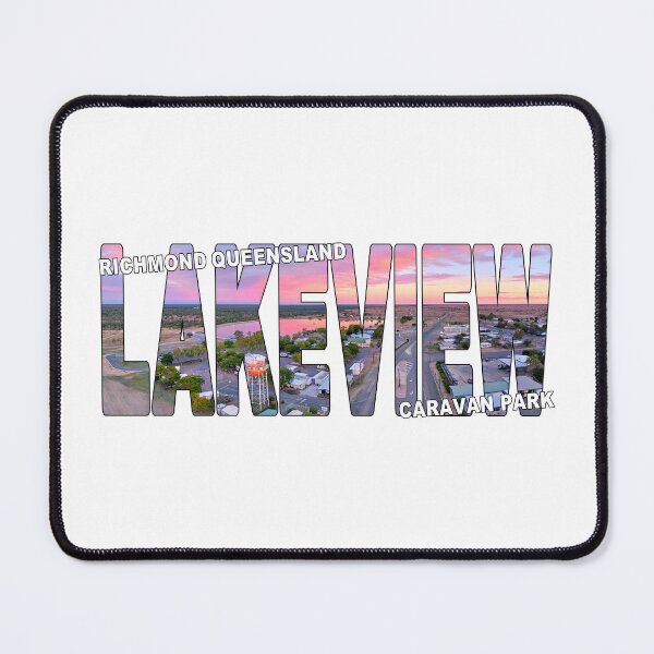 Item preview, Richmond Queensland LAKEVIEW Caravan Park - Sunset Glow designed and sold by Adam Gormley.