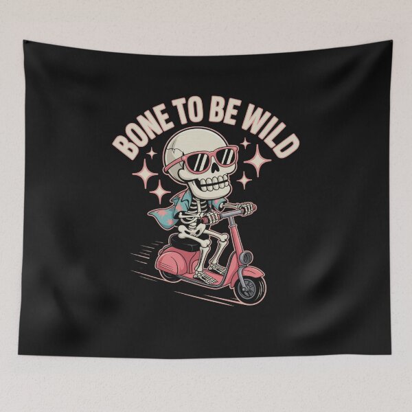 Item preview, Bone to Be Wild designed and sold by Clothesbest.