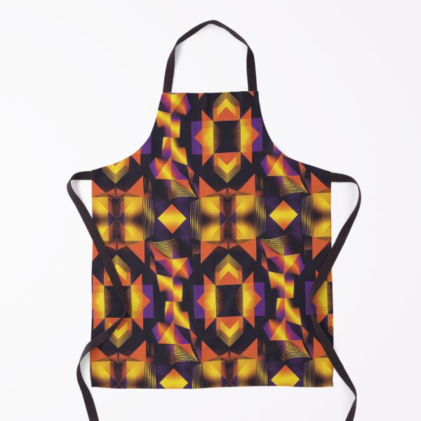 Item preview, Golden Mirage Geometric Illusion Pattern designed and sold by weirdfishes123.
