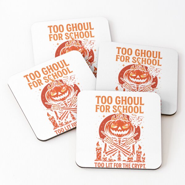 Item preview, Too Ghoul for School – Skeleton Goth Halloween Streetwear Classic T-Shirt designed and sold by inkfluenceart.