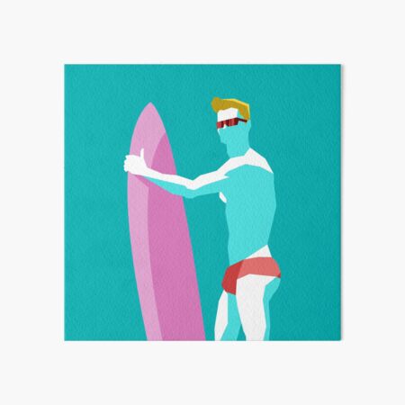 Summer Vibes III Art Board Print