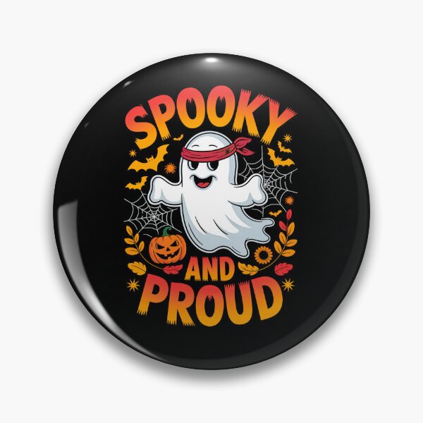 Item preview, Spooky Ghost – Playful Retro Halloween Pride Festive Design designed and sold by Taans-Creation.