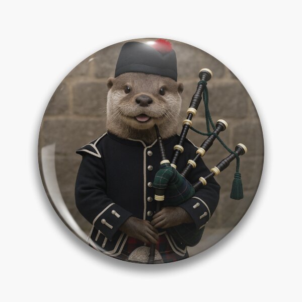 Item preview, Otter Bagpiper designed and sold by Tridentulus.