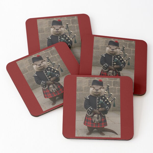 Item preview, Otter Bagpiper designed and sold by Tridentulus.