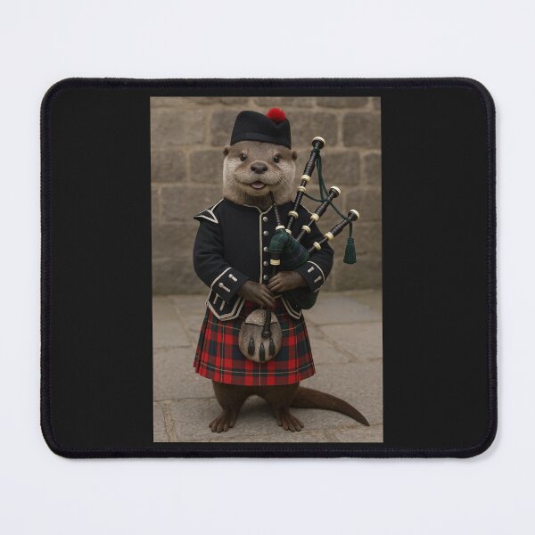 Item preview, Otter Bagpiper designed and sold by Tridentulus.