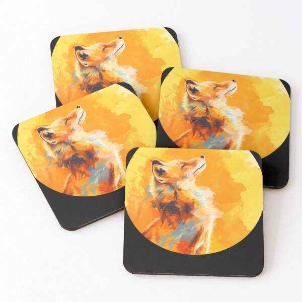 Item preview, Blissful-Light---Fox-Illustration-Inspirational designed and sold by IlseBuchholz.