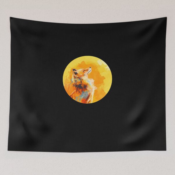 Item preview, Blissful-Light---Fox-Illustration-Inspirational designed and sold by IlseBuchholz.