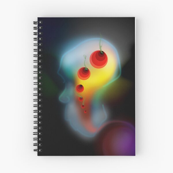 Item preview, Psychedelic Abstract Introvert with Smoking Holes designed and sold by TheDezignKitchen.