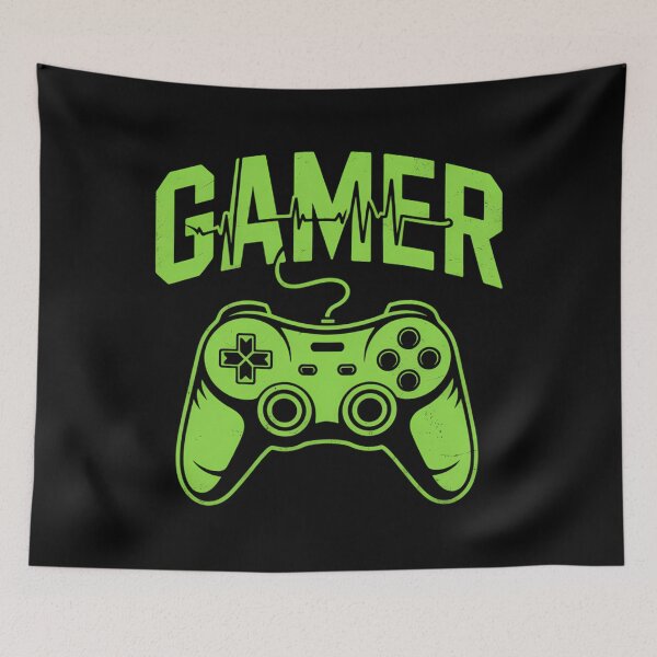 Item preview, Gamer Heartbeat Video Games Gaming designed and sold by aidenpier.