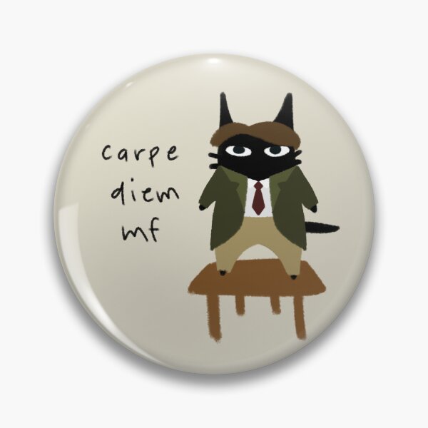 Item preview, furtoon series: dead poets society mr. keating carpe diem mf oh captain my captain dps neil and todd robert williams designed and sold by Kyna Arts.