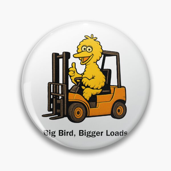 Item preview, Big Bird, Bigger Loads designed and sold by RetroNibylander.