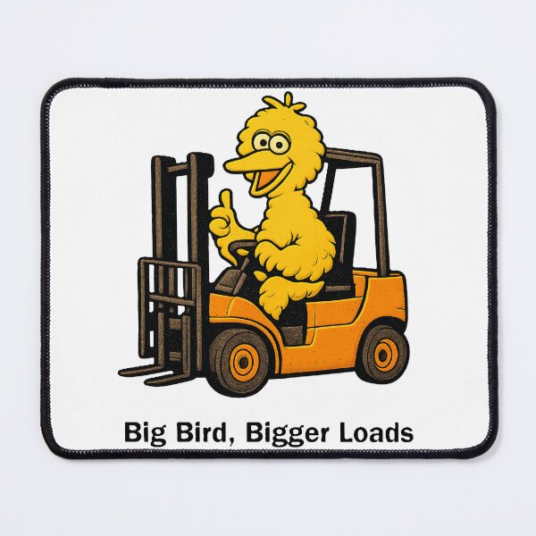 Item preview, Big Bird, Bigger Loads designed and sold by RetroNibylander.