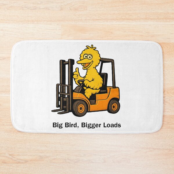 Item preview, Big Bird, Bigger Loads designed and sold by RetroNibylander.