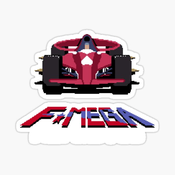 F Mega Sticker By Cccdesign Redbubble