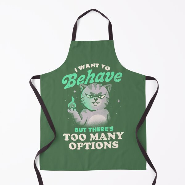 Item preview, Funny Evil Cat Wants To Behave But Too Many Options designed and sold by Craig Carey.