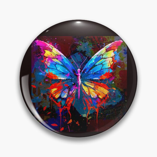Item preview, Pintura abstracta de mariposa designed and sold by ViaARTfactory.