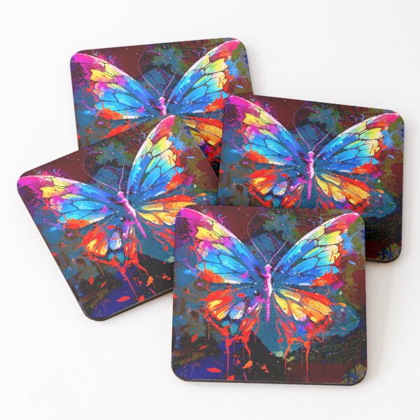 Item preview, Butterfly Abstract Painting designed and sold by ViaARTfactory.