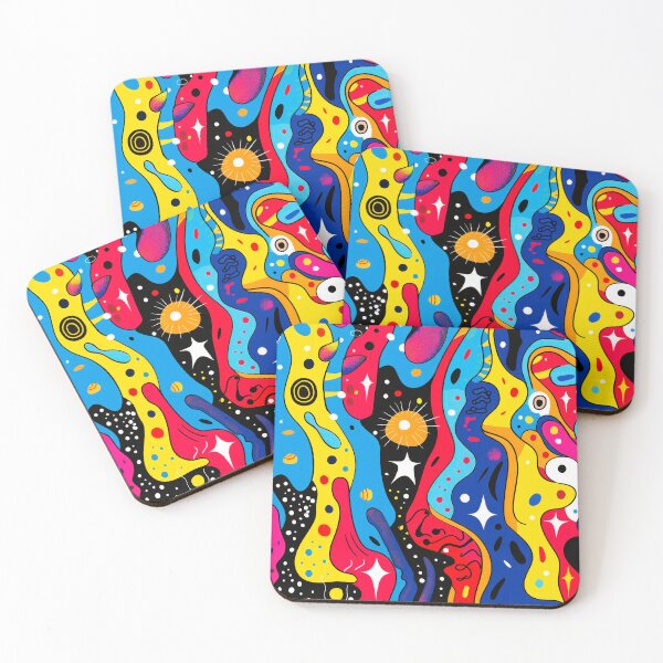 Item preview, Comic Art Colorful Pop Culture Cartoon Abstract Designs  designed and sold by DEC02.
