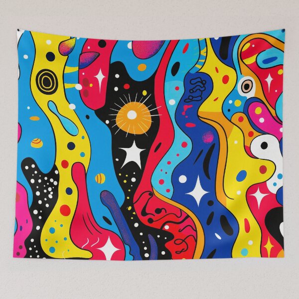 Item preview, Comic Art Colorful Pop Culture Cartoon Abstract Designs  designed and sold by DEC02.