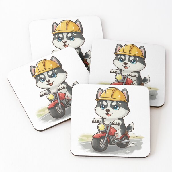 Item preview, cute husky watercolor designed and sold by MacubexArts.