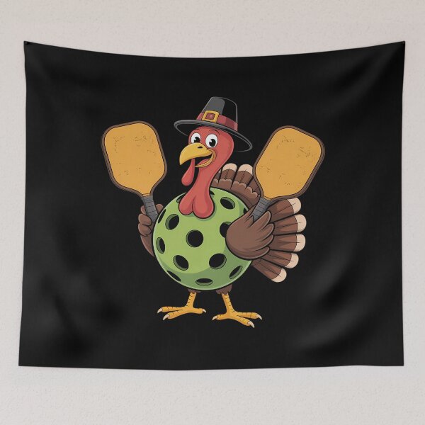 Artikelvorschau, Pickleball für Thanksgiving-Truthahn entworfen und verkauft von aidenpier.