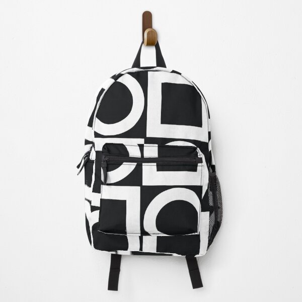 Item preview, Black and White Geometric grid designed and sold by aether-lab.
