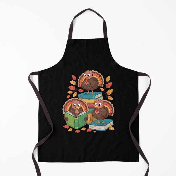 Item preview, Turkey Reading Books Fall Thanksgiving Teacher Book Lovers designed and sold by aidenpier.