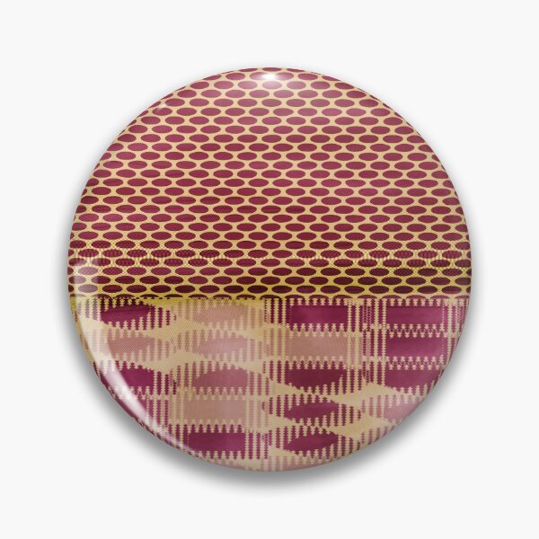 Item preview, Geometric Retro Pattern in Pink and Gold designed and sold by Groovy Looks.