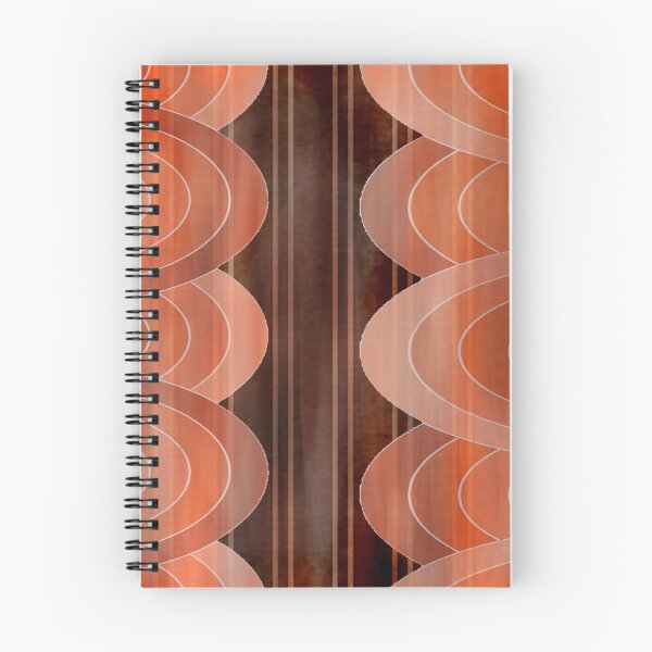 Item preview, Retro Geometric Stripes and Circles – Mid-Century Modern Pattern designed and sold by SouthPrint.