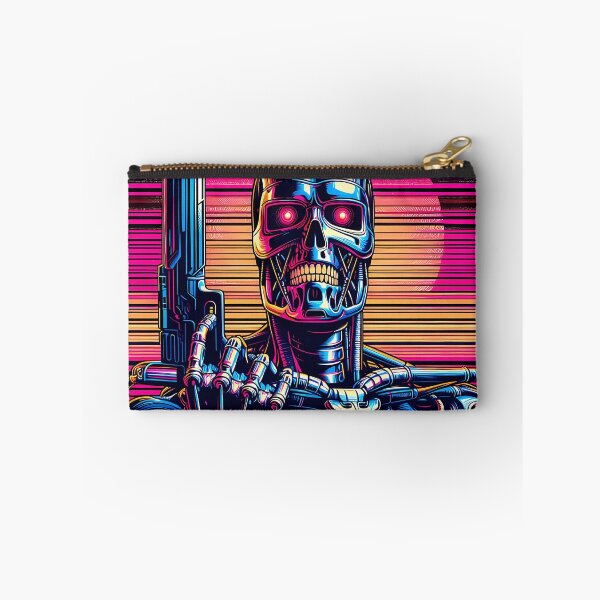 Artikelvorschau, Synthwave Terminator-Vektorgrafik entworfen und verkauft von JanetSandstrom.