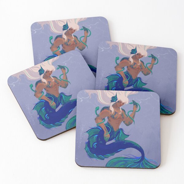 Item preview, Triton de cola azul designed and sold by HerrodDj.