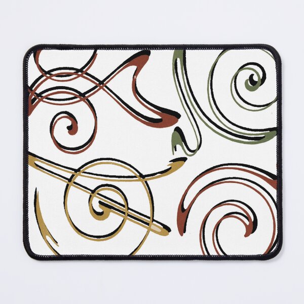 Item preview, Art Nouveau Swirls with Celtic-Inspired Borders designed and sold by SouthPrint.