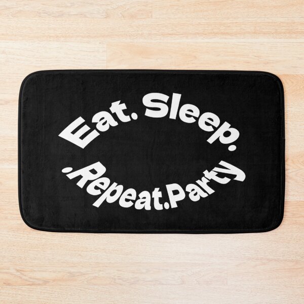 Item preview, Eat Sleep Party Repeat designed and sold by bonurasuliaj.