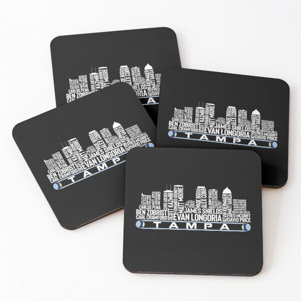 Item preview, Tampa Bay Baseball Team All Time Legends, Tampa Bay Skyline designed and sold by BraedenLark.
