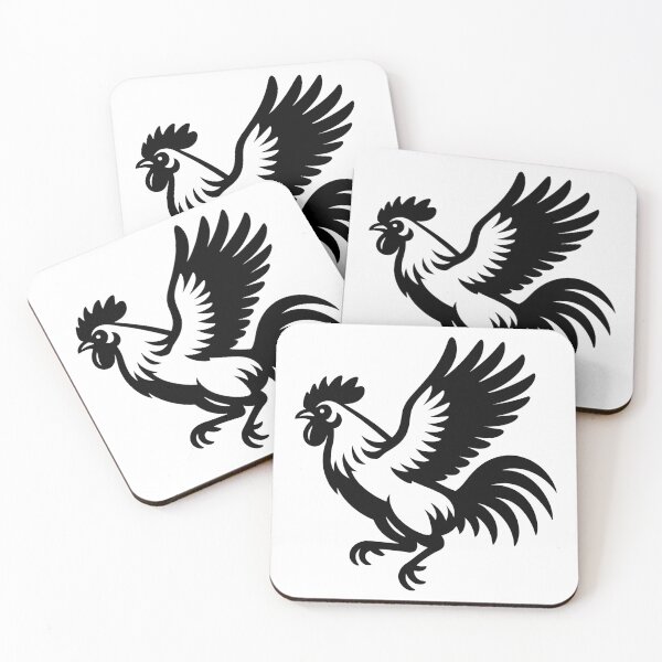 Item preview, Rooster Flying designed and sold by theartfulaspie.