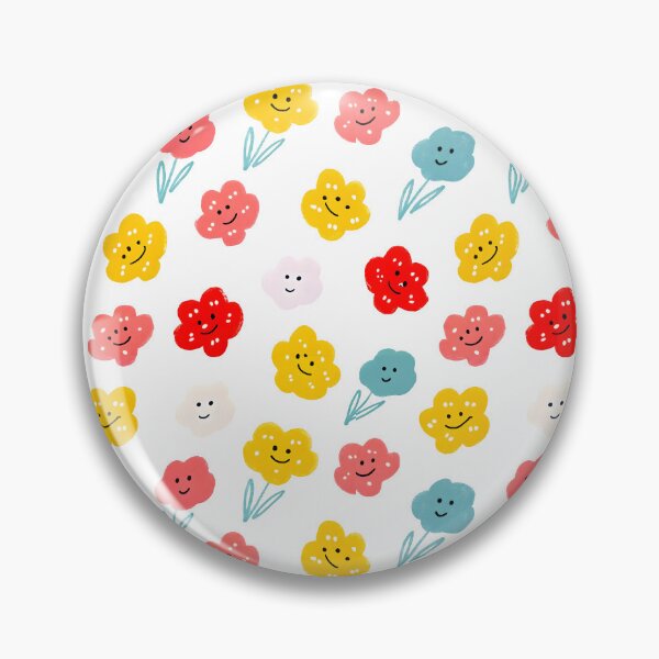 Item preview, Colorful Smiling Flowers designed and sold by trendspatterns.