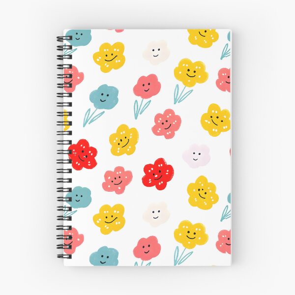 Item preview, Colorful Smiling Flowers designed and sold by trendspatterns.